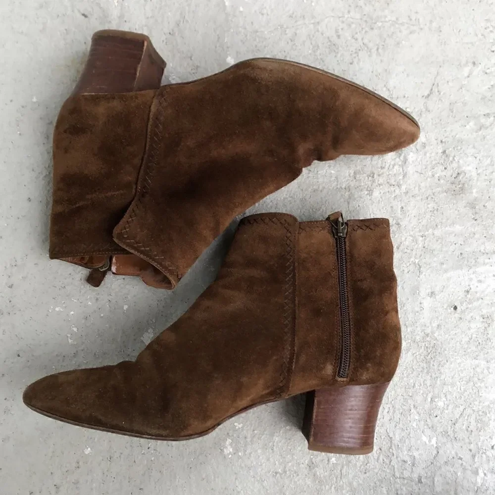 Aquatalia  Suede ankle boots